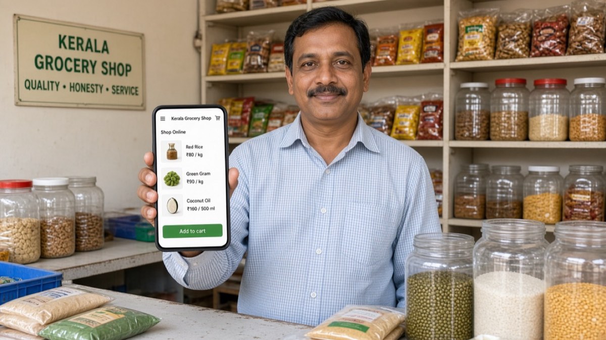Custom E-commerce Software for Kerala Stores