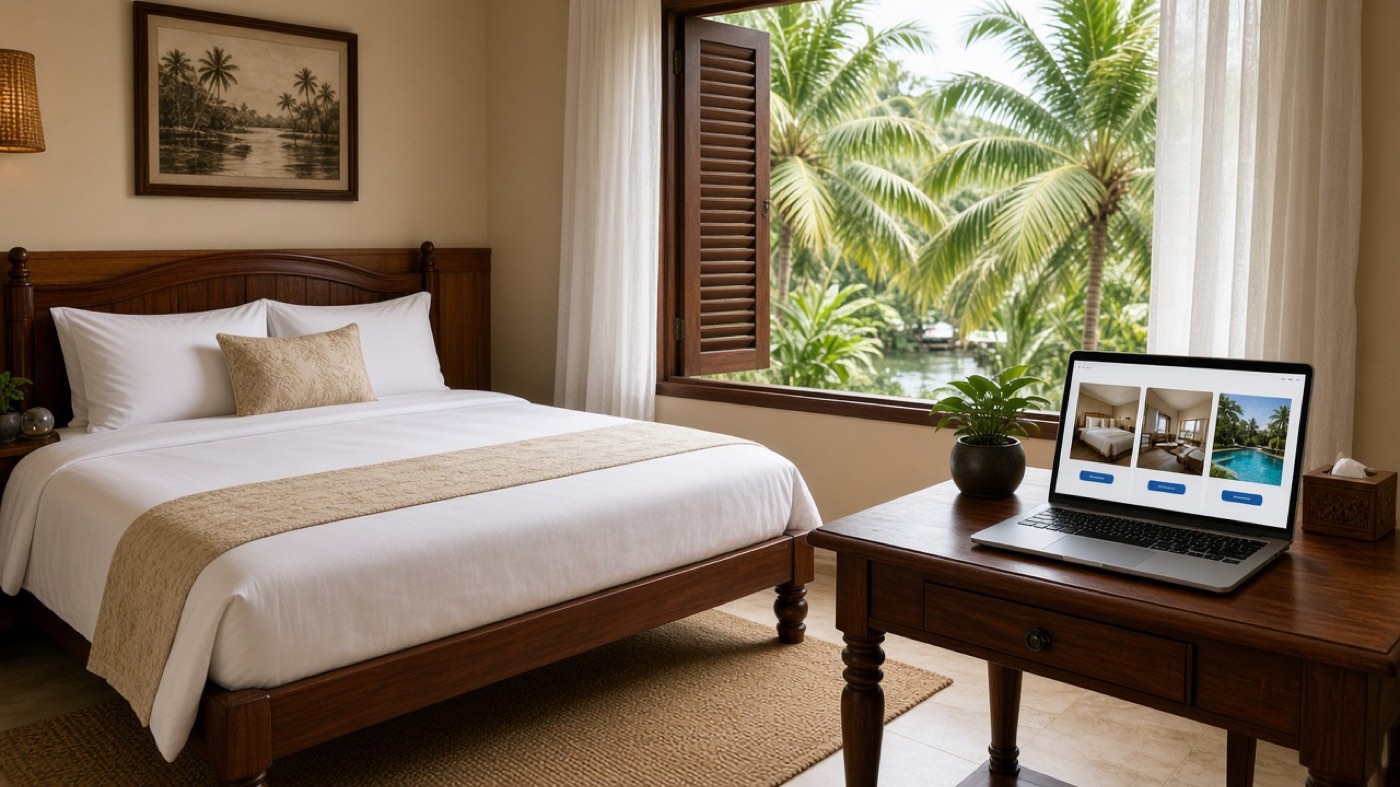 Hotel booking website development in Kerala